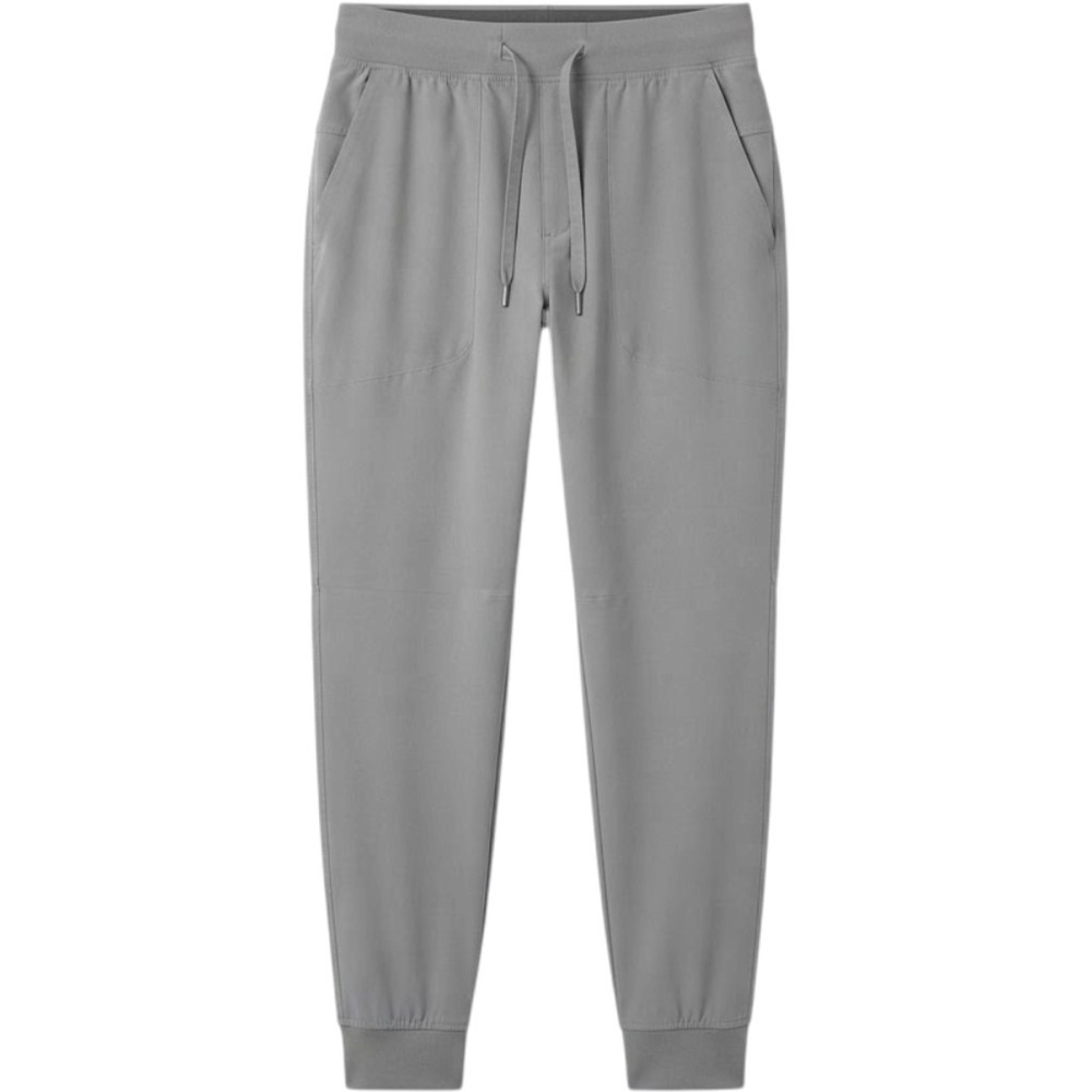 Lululemon ABC Jogger Men M Grey Warpstreme Tapered Athletic Pants LM5A85S